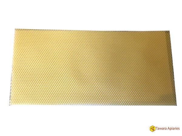 日本ミツバチ巣礎　25枚