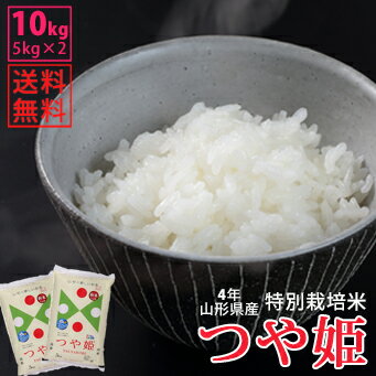 【白米】令和5年山形県産特別栽培米つや姫 10kg(5kg×2)【自社精米工場直送】【特A・一等米】【送料無料】のサムネイル