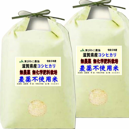 無農薬 分つき米 玄米 無化学肥料米 米10kg (5kg×