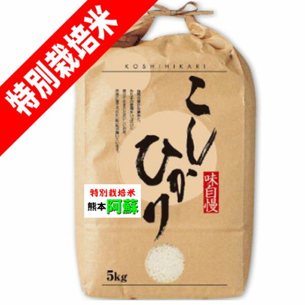 出荷日に精米します お好み精米もします 送料無料　分つき米 玄米 7分づき 5分づき 米 5kgコシヒカリ 熊本県産 阿蘇 特別栽培米出荷日精米 送料無料 お米 令和7年産