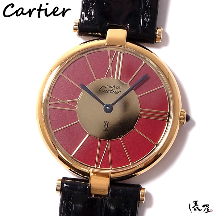 【希少文字盤】 カルティエ マスト