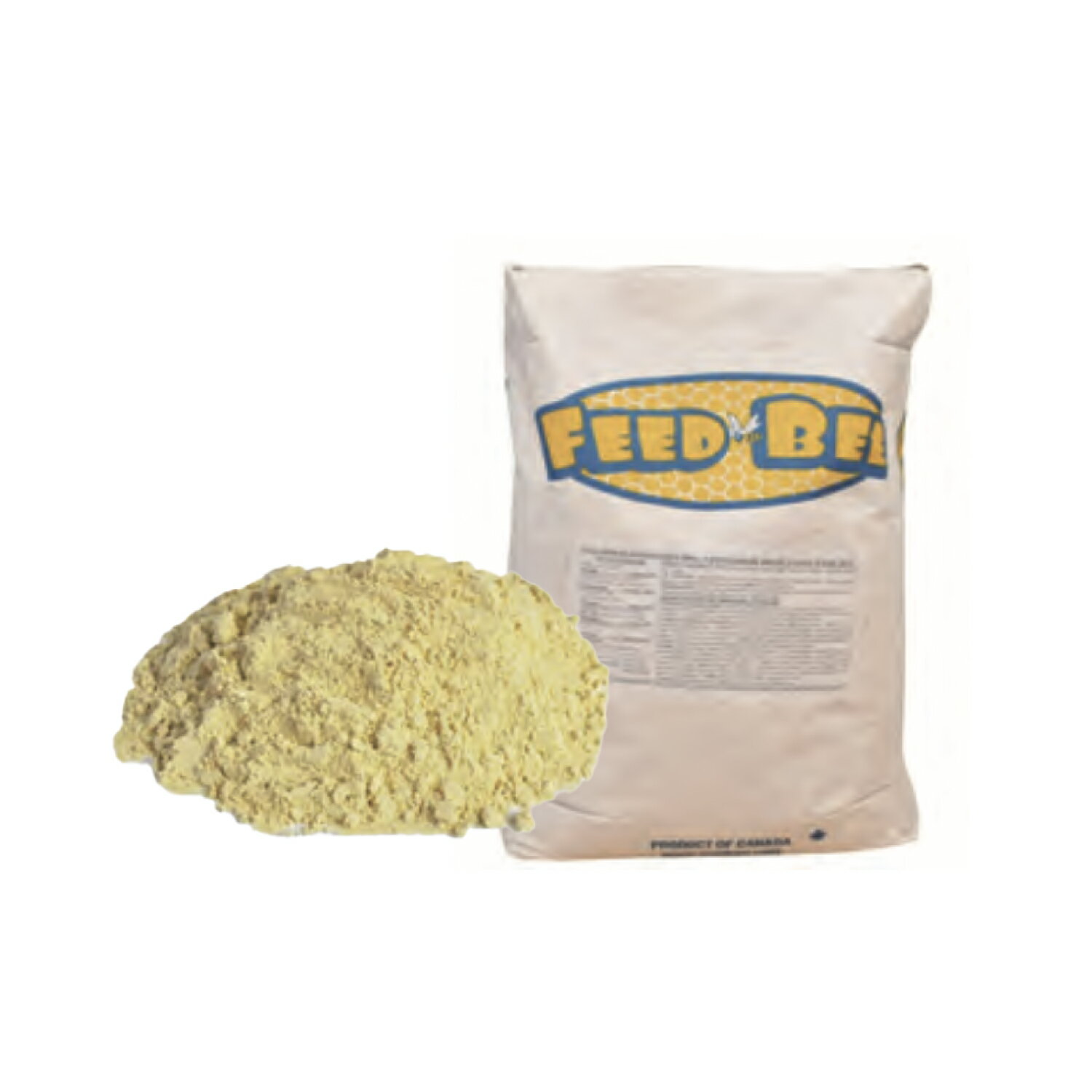 昆虫 - 代用花粉フィードビー カナダ産 20kg