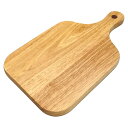 木製カッティングボード　33.0cm×19.0cm　ナチュラル　まな板　ヒモ付