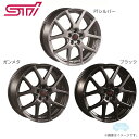 シルバーSG217FL100/ガンメタ SG217FL110/ブラックSG217FL120STIアルミホイールセット 18インチ 7.5J インプレッサ(GT/GK)純正パーツ 純正部品