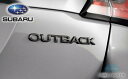 93079AN100※品薄【スバル純正】レターマーク リヤ 「OUTBACK」アウトバック(ラスターブラック塗装) レガシィアウトバック(BT)【SUBARU純正部品】純正パーツ 純正部品