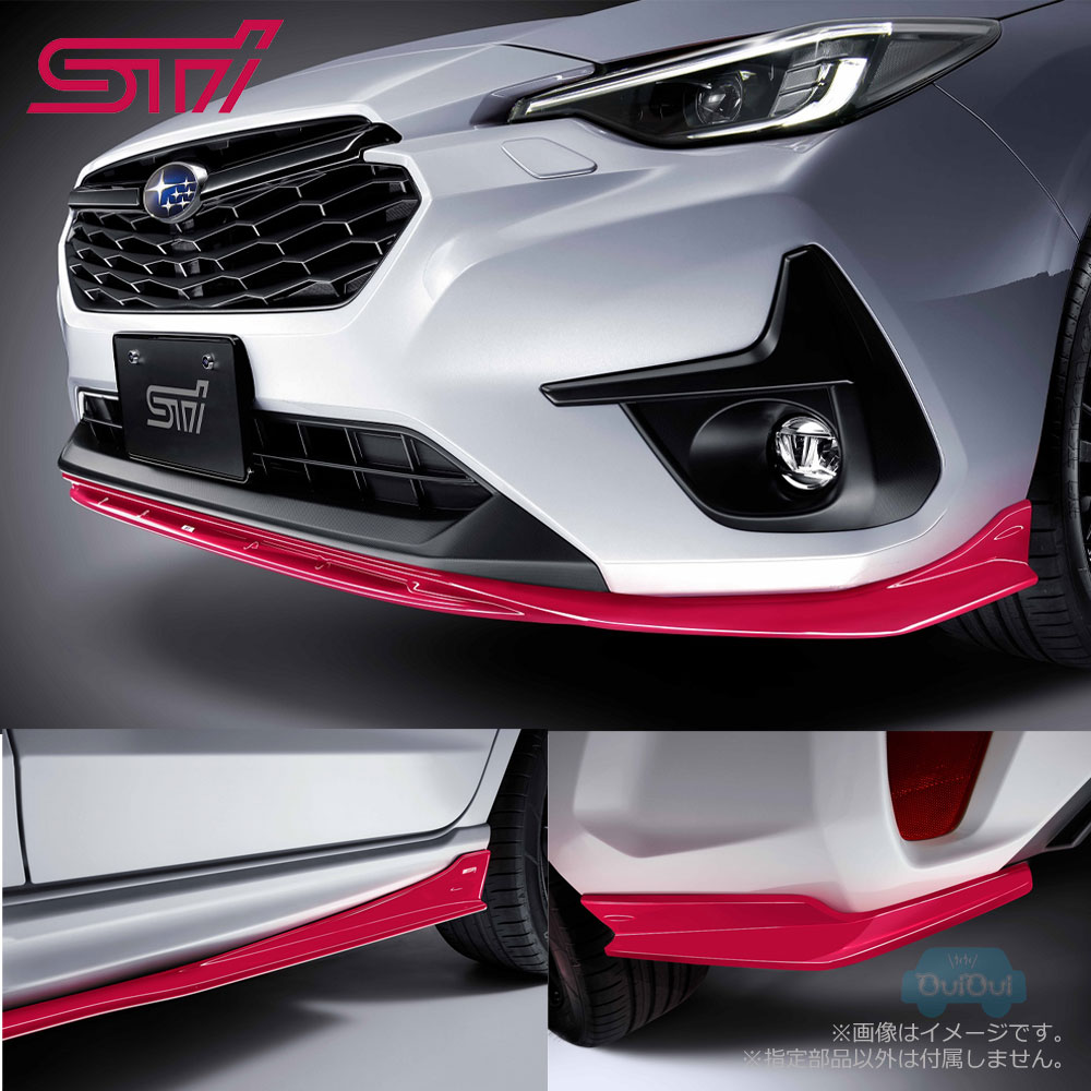 P0017FN907【スバル純正】【福山通運配送】STI エアロパッケージ (チェリーレッド) インプレッサ(GU)【SUBARU純正部品】純正パーツ 純正部品