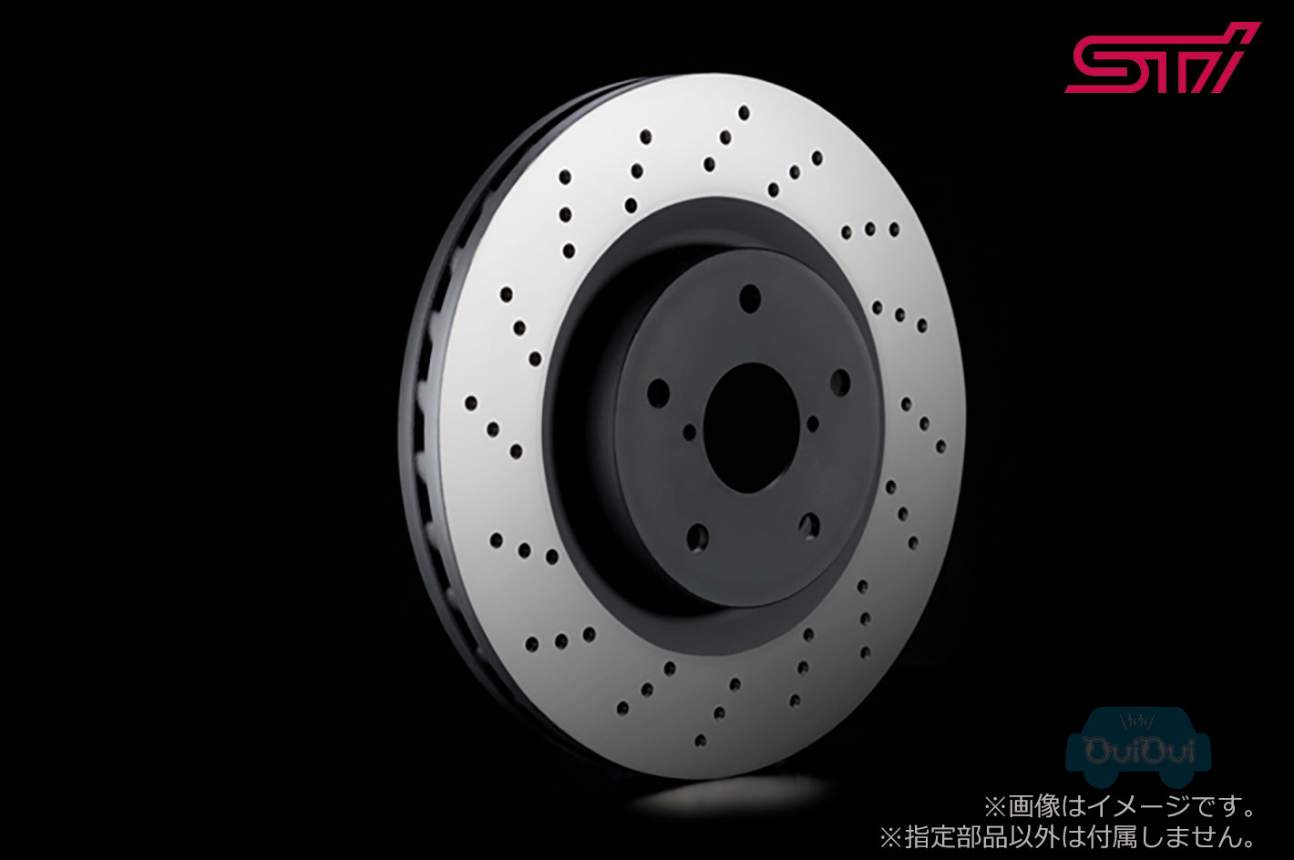 ST26300VR000【スバル純正】STI ドリルドディスク フロント※1個販売【SUBARU純正部品】純正パーツ 純正部品