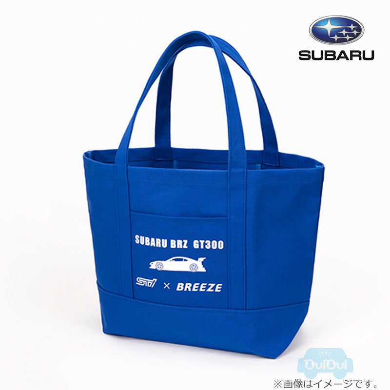 STSG24100150STI×BREEZE キャンバストートバッグSTIロゴグッズ