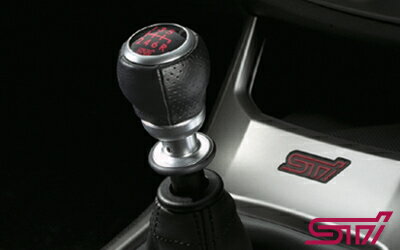 【STI-スバル】SG117AJ015　シフトノブ★6MT車用★SUBARU IMPREZA（GV/GR）用シフトノブ(6MT)【コンビニ受取対応商品】