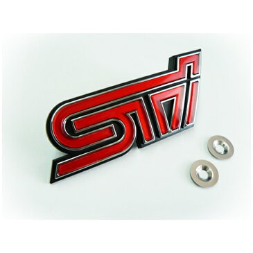 【STI-スバル】93013FG070　STIエンブレム/STIオーナメントインプレッサ/WRX STI用【SaM】【コンビニ受取対応商品】