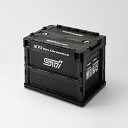 STSG17100150【STI-スバル】折りたたみコンテナ S ブラック【SUBARU純正】 STIグッズ スバル公式折り畳みコンテナ 20Lサイズ