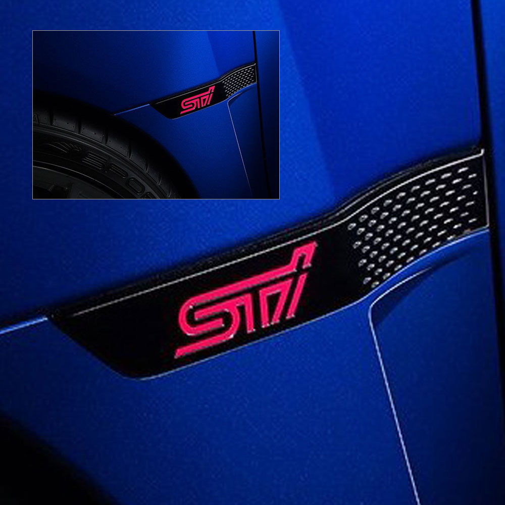 91123VA310(左)または91123VA300(右)【スバル純正】STI サイドガーニッシュ(ブラック) WRX(VA)【メール便OK】【WRX STI EJ20 Final Edition装備】