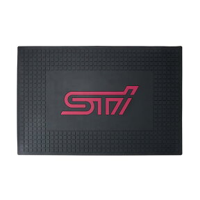 STSG19100500【スバル公式】STI ラバーマット【SUBARUオンライン】【STIロゴグッズ】車内の荷物横滑り止めに♪