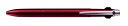 ジェットストリーム プライム 3色ボールペン　0.5mm　ダークボルドー　ボールペン