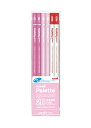 【名入れ&ラッピング無料!】三菱鉛筆 uni Palette ユニパレット 2B パステルピンク 赤鉛筆入り 1ダース(12本入り) 入学祝 進級祝い 小学校 小学生