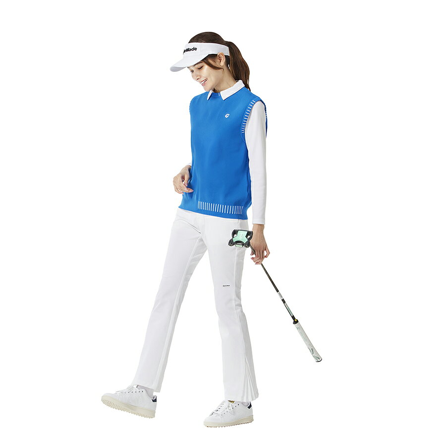 テーラーメイド ゴルフ 【Ws】ステッチドクルーベスト / スカイ