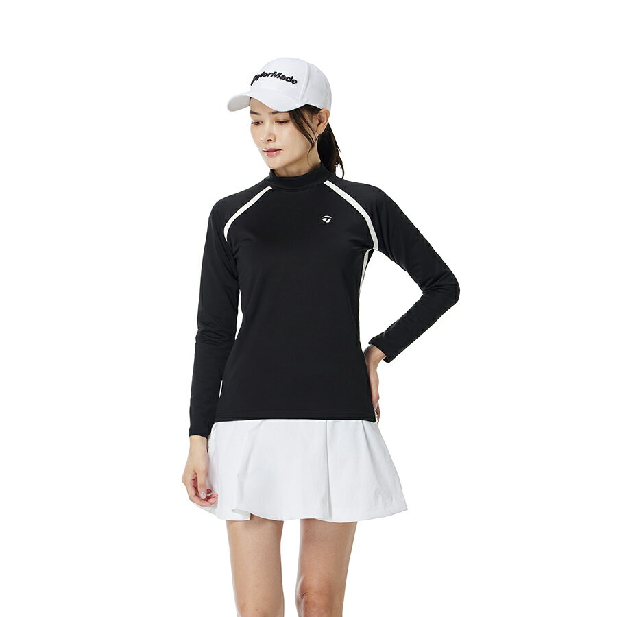 テーラーメイド ゴルフ 【Ws】 T-HEAT ウィンドブロックL/Sモック / ブラック