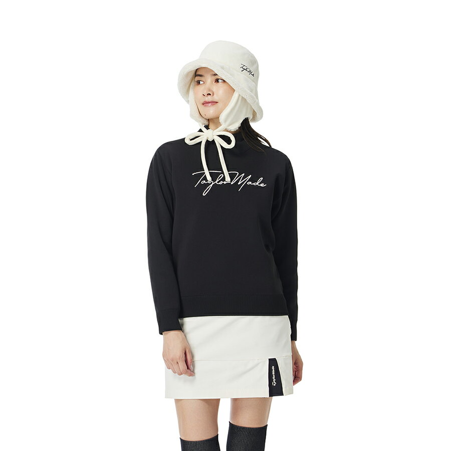 テーラーメイド ゴルフ 【Ws】スクリプトロゴセーター / ブラック