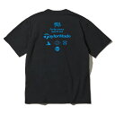 テーラーメイド ゴルフ FLAG BACK PRINT S/S TEE / ブラック