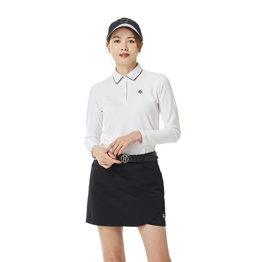 テーラーメイド ゴルフ 【Ws】 ベーシックシックL/Sポロ / ホワイト