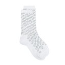 テーラーメイド ゴルフ M ワードグラフィックミドルソックス / ホワイト