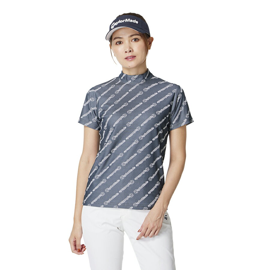 テーラーメイド ゴルフ 【Ws】 ダイアゴナルジャガードS/Sモック / ネイビー