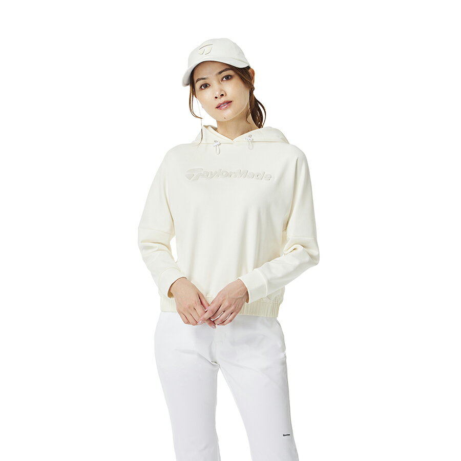 テーラーメイド ゴルフ 【Ws】クロップドフーディ / オフホワイト