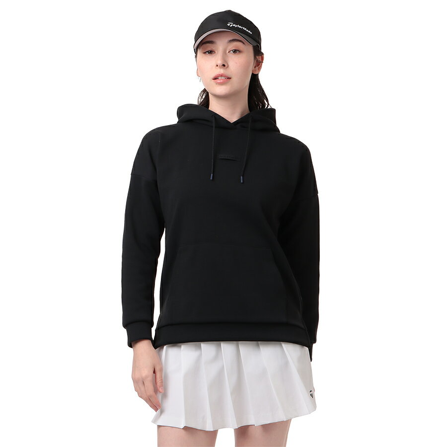 テーラーメイド ゴルフ ウィメンズ ダイアゴナルロゴ フーディー / ブラック
