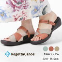 リゲッタ カヌー 2WAY サンダル レディース グミインソール Re:getA 