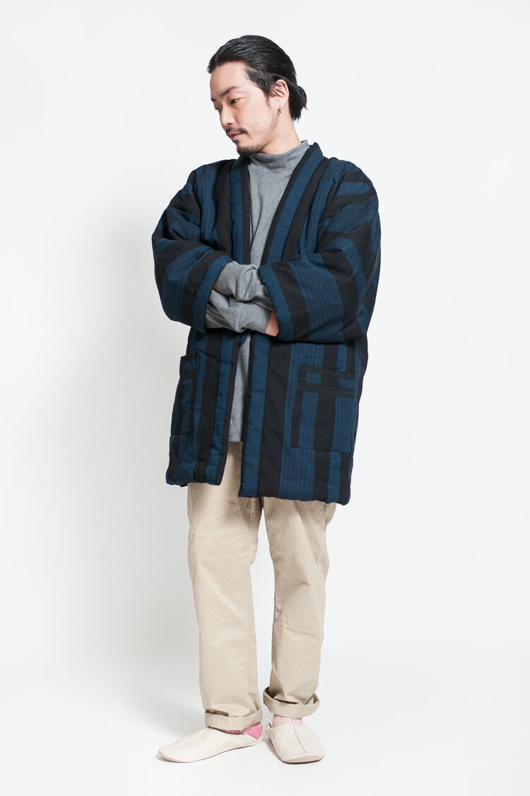 久留米織はんてん メンズ 日本製 六花 Rocca 着物と和の暮らしのお店 たゆたふ