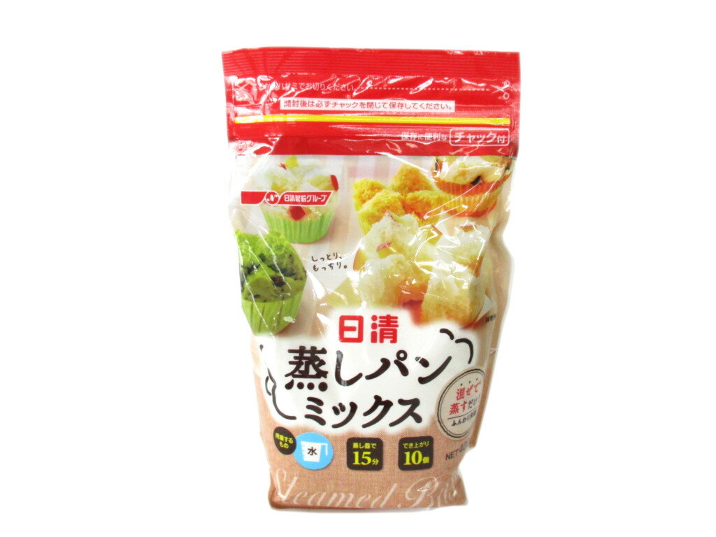 日清 お菓子百科 蒸しパンミックス 400g