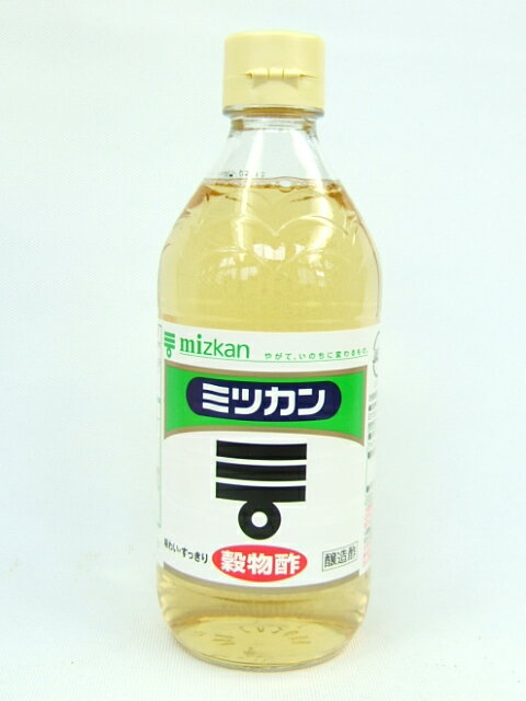 品名 穀物酢 販売者 株式会社ミツカン 内容量 500ml 賞味期限 製造後約1年半 保存方法 直射日光を避け保存 原材料 穀類（小麦、米、コーン）、アルコール、酒かす 酸度　4．2％ 商品説明 味わいまろやか。 そのままお飲み頂くと胃やのどがあれる事がありますので、水などで必ず5倍以上に薄めて下さい。　