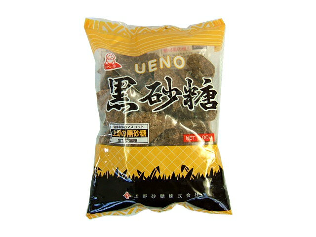 上野印 焚黒糖 （加工黒糖 固形) 500g