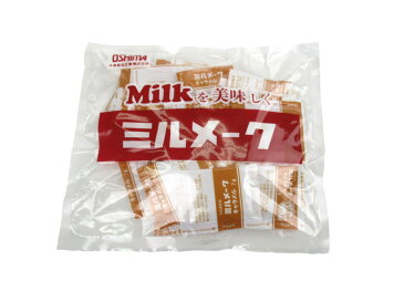 ミルメーク キャラメル 粉末 (7g×40) 【給食用】ストロー付き 【大島食品工業】