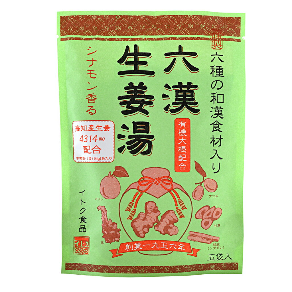 イトク食品 六漢生姜湯 80g(16g×5袋)