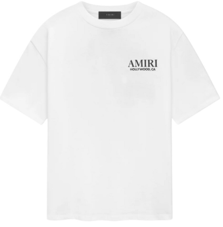 AMIRI ボーン スタック Tシャツ AMJYHD1051-001
