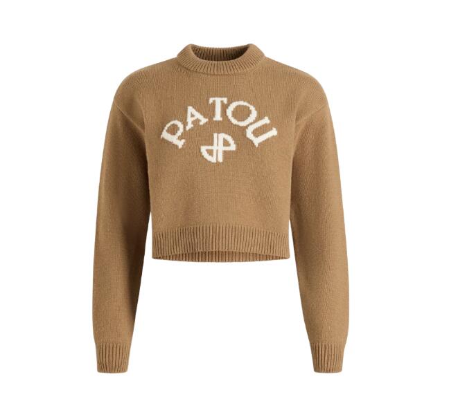 PATOU ウール＆カシミヤ パトゥロゴ＆JPモノグラム インターシャ セーター KN2788064
