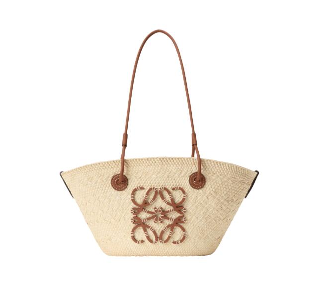 楽天市場】loewe かごバッグ スモール（カラーブラウン）（バッグ