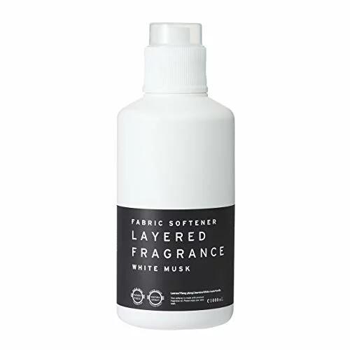 (10％OFFクーポン配布中)LAYERED FRAGRANCE レイヤードフレグランス ファブリックソフトナー 1000ml (柔軟剤) ホワイトムスク 正規取扱店(RSL) SHOLAYERED ショーレイヤード (SRB)