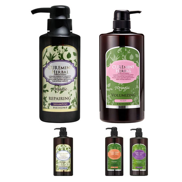 パイモア キュアメントハーバル シャンプー＆マスク各300ml/gセット (送料無料)