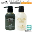 /当店全商品P5倍!スーパーSALE期間中!要エントリー/(セット) ロイド カラーシャンプー シルバー 300ml カバー キープトリートメント 300ml ...
