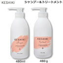 KESHIKI ケシキ シャンプー 480mL ＆ ヘアトリートメント 480g　(セット) (送料無料)