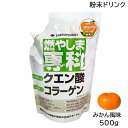 燃やしま専科 みかん風味 （500g入り） クエン酸 コラーゲン 粉末 清涼飲料 燃やしませんか (送料無料) あす楽