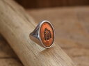 Red Rabbit Trading.co(レッドラビット) Sterling Copper Signet Ring rr