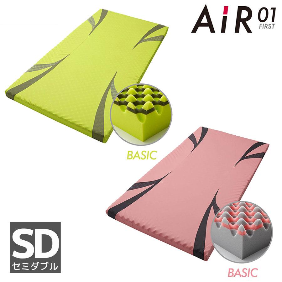 楽天市場】西川 air 01 セミダブルの通販