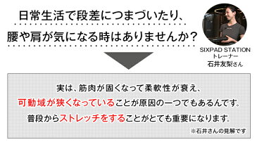 SIXPAD パワーローラー エス ／ MTG SIXPAD Power Roller S ストレッチ コンパクト フィットネス トレーニング シックスパッド 筋肉 【TBSショッピング】