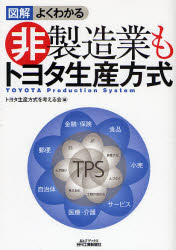 トヨタ生産方式 【3980円以上送料無料】図解よくわかる非製造業もトヨタ生産方式／トヨタ生産方式を考える会／編