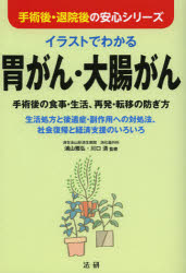 【3980円以上送料無料】イラストでわかる胃がん・大腸がん 手術後の食事・生活、再発・転移の防ぎ方 生活処方と後遺症・副作用への対処法、社会復帰と経済支援のいろいろ／浦山雅弘／監修 川口清／監修