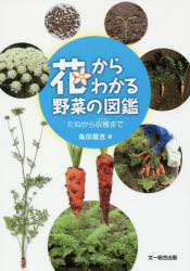 【3980円以上送料無料】花からわかる野菜の図鑑 たねから収穫まで／亀田龍吉／著