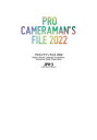 【3980円以上送料無料】プロカメラマンFILE 2022/カラーズ/編著